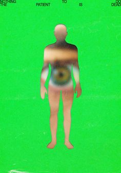 an image of a man with the eye reflected in his body