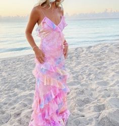 Backless Long Dress, Sleeveless Outfit, Beach Maxi Dress, Backless Maxi Dresses, Sling Dress, Suspender Dress, Pink Maxi Dress, Glamorous Evening Gowns, Flowing Maxi Dress