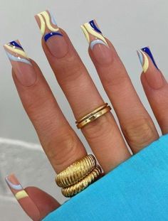 Cool French Tip Nail Designs Square, French Tip Nail Designs Square, Cool French Tip Nail Designs, Nail Designs Square, Tip Nail Designs, French Tip Nail Designs, French Tip Acrylic Nails, Casual Nails, Dope Nail Designs