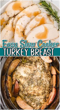 an easy slow cooker turkey breast recipe