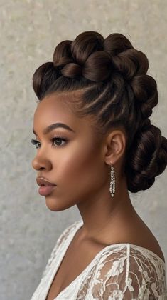 braids hairstyles updo black women Side Bun Hairstyles Wedding, Wedding Braids Hairstyles, Bun Hairstyles Wedding, Side Bun Hairstyles