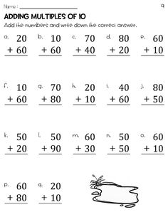 the addition worksheet for adding multiple numbers to one hundred and two hundreds