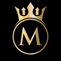 the letter m with a crown on top