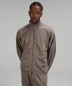 lululemon lab Fleece Track Jacket | Men's Hoodies & Sweatshirts | lululemon Lululemon Outfit, Scuba Hoodie, Men's Hoodies, Hoodie Men, Tech Fleece, Extra Room, Jackets Online, Mens Sweatshirts Hoodie, Track Jacket