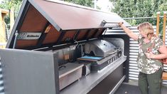 Barbeque Grill Design, Pizza Oven Outdoor Diy, Outdoor Grill Area, Outdoor Patio Bar