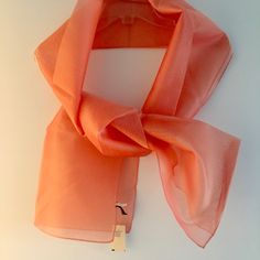 Nwt: Sheer (Real) Silk Organza Wrap/Scarf. 74” X 17”. Color Is Peach Blush. Timeless And Elegant Accent Works With Little Black Dress, Linen Blazer, Evening Gown, Etc. Elegant Orange Summer Scarf, Pink Silk Scarf For Spring Formal Events, Pink Silk Scarf For Formal Spring Events, Pink Silk Scarf For Formal Spring Occasions, Peach Blush, Dress Linen, Wrap Scarf, Silk Organza, Linen Blazer