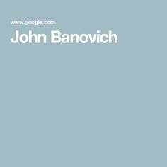 the john banovich logo is shown on a blue background