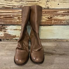 Leather Boots Hand Made In Portugal. Never Worn. Too Tight On My Calf. Fit Like A 8.5-9. Https://Www.Freepeople.Com/Shop/Elle-Block-Heel-Boot/ Leather Wide Calf Mid-calf Boots With Closed Toe, Leather Mid-calf Boots With Wide Calf And Closed Toe, Wide Calf Leather Mid-calf Boots With Closed Toe, Wide Calf Leather Mid-calf Boots, Brown Leather Mid-calf Boots For Spring, Leather Mid-calf Boots With Closed Toe, Leather Mid-calf Boots, Medium Width Leather Mid-calf Boots With Closed Toe, Heel Boot