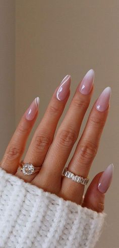 Most Beautiful Bridal Wedding Nails’ Design ideas For Your Big Day 2024 Kutek Disney, Fake Nails Long, 2023 Pink, Nails Gold, Nagel Tips, Gold Nail, Nails Square, Nails Blue