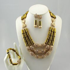 This is for high quality  handmade Nigerian Wedding Beads ,it takes 3-5 days for the production Gold Necklaces With Large Beads For Wedding, Formal Gold Beaded Jewelry Sets, Gold Beaded Jewelry For Parties, Gold Jewelry With Large Beads For Party, Elegant Gold Beads For Formal Occasions, Gold Beaded Round Bridal Necklace, Gold Round Beaded Bridal Necklace, Gold Beaded Bridal Necklace, Gold Bridal Necklace With Polished Beads For Party