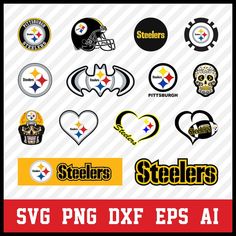 Pittsburgh Steelers Svg Bundle, Steelers Svg, Pittsburgh Steelers Logo, Steelers Clipart, Football SVG bundle, Svg File for cricut, Nfl Svg Logos Wallpaper, Nfl Jokes, Steelers Svg, Nfl Wallpaper, Steelers Country, Steelers Logo, Nfl Football Art, Pittsburgh Steelers Logo, Football American