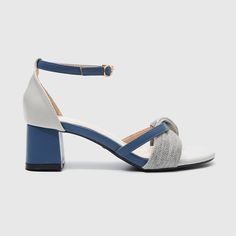 This stylish block heel with a slender adjustable ankle strap adds a touch of chic to any outfit. Color: Blue Material: Microfiber Toe Typeï¼?Open Toe Heel Height: 1.97'' Sole: Rubber Sole Adjustable ankle strap with buckle closure Eatonton Georgia, Ankle Strap Sandals Heels, Ankle Strap High Heels, Blue Sandals, Ankle Strap Heels, Summer Ready, Sandal Fashion, Blue Rose, Favorite Dress