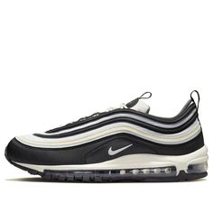 Nike Air Max 97 WTR 'Black White' DX0754-001 Black Nike Air Max For Streetwear, Nike Air Max Black Sporty Sneakers, Nike Air Max Black Sporty Shoes, Black Nike Air Max For Light Sports, Casual Black Nike Air Max For Light Sports, Airmax 97 Black, White Air Max 97, Nike Airmax 97, Nike Air Max 97