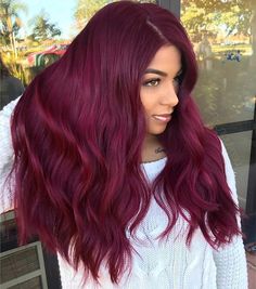 Burgundy Hair Dye, Wine Hair Color