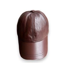 Brown Leather Baseball Cap, Genuine Leather Cap, AdjustableSports Leather Cap Dad Cap,Woman hats,Geniune leather Sports caps Our exquisite collection featuring the timeless Black Leather Baseball Cap. This versatile Baseball Cap isn't just an accessory; it's a statement piece. Crafted for both men and women, our Woman Leather Hat collection offers a blend of style and comfort, with an adjustable design to ensure a perfect fit for everyone. Whether you're searching for an Adjustable Man Baseball Adjustable Leather Baseball Cap With Short Brim, Brown Baseball Cap For Sports, One Size Fits Most, Brown Leather Cap, Brown Leather Curved Brim Baseball Cap, Adjustable Leather Flat Cap Baseball Cap, Adjustable Brown Leather Baseball Cap, Adjustable Leather Flat Cap, Leather Six-panel Baseball Cap For Outdoor, Brown Six-panel Baseball Cap For Sports