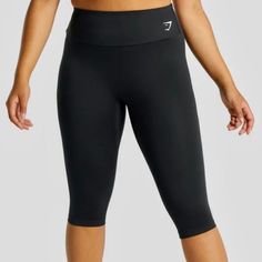 Brand New Capri Leggings Along With A Zipped-Pocket Behind (Shown In The Picture). Still Contains Original Tags (Never Worn). Fitted (By The Waist) And Highly Comfortable. Sports/Athletic Wear. Color: Black/White Size: Xl High-End Material And Stretchable Functional Black Activewear With Hip Pockets, Stretch Running Bottoms With Hip Pockets, Black Athleisure Activewear With Hip Pockets, Black Sporty Activewear With Hip Pockets, Sporty Black Activewear With Hip Pockets, Black Activewear With Hip Pockets For Gym, Black Activewear For Gym With Hip Pockets, Black Activewear With Hip Pockets For Workout, Sportswear Pants With Built-in Shorts For Gym