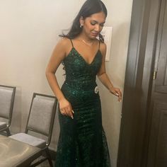 Corset Like Emerald Green Mermaid Evening Gown Emerald Green Prom Dress Long Mermaid, Emerald Mermaid Dress, Prom Dresses Emerald Green Corset, Emerald Sequen Dress, Green Embellished Floor-length Mermaid Dress, Emerald Green Dress, Emerald Green Dresses, Mermaid Evening Gown, Green Mermaid