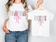 Pink Custom Print Top For Gender Reveal, Pink Tops With Custom Print For Gender Reveal, Pink Tops For Gender Reveal With Custom Print, Pink Matching Top For Gender Reveal, Cherry Png, Pink Bow Aesthetic, Girly Png, Bow Aesthetic, Soft Girl Era