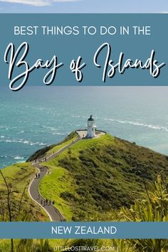 Image of a lighthouse on a hill by the sea. Dolphin Watching, Bay Of Islands, Cruise Planning, Dream Vacations Destinations, Waterfall Hikes, Eco Friendly Travel