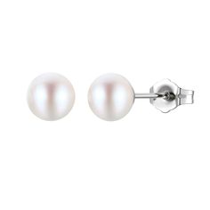 Elegant meets modern in this freshwater cultured white button pearl box set. This timeless trio features a necklace with a minimum of 68 pearls, bracelet with a minimum of 25 pearls, and drop earrings consisting of two pearls. All pearls in this set measure between 6 and 6.5 millimeters. An ever-elegant option, each pearl is uniquely yours. | Freshwater Cultured White Button Pearl Box Set | Sterling Silver | Size 100 mm | Helzberg Diamonds Modern Pearl White Pearl Earrings For Gift, Modern White Akoya Pearl Earrings, Minimalist Pearl White Pearl Earrings For Formal Occasions, Minimalist Pearl White Formal Pearl Earrings, Formal Minimalist Pearl White Earrings, Minimalist Akoya Pearl Earrings For Formal Occasions, Minimalist White Gold Akoya Pearl Earrings, Minimalist White Gold Pearl Earrings, White Hypoallergenic Akoya Pearl Jewelry