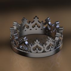 "💔 Introducing our \"Crown Ring\" - a regal piece crafted from 925 Sterling Silver, boasting an elegant crown design. Made with precision and attention to detail, this ring symbolizes grandeur and prestige associated with royalty. 💔Constructed from high-quality Sterling Silver, the ring is durable and hypoallergenic for everyday wear. Available in various sizes, it makes an exceptional gift for those who appreciate the beauty and symbolism of crowns. 💔Meticulously crafted, each ring radiates Sterling Silver Crown Shaped Elegant Rings, Elegant Sterling Silver Crown Ring, Elegant Rings With Crown Design, Silver Regal Jewelry For Gift, Crown Shaped Jewelry With Prong Setting As Gift, Regal Round Silver Jewelry, Sterling Silver Crown Jewelry, Luxury Crown-shaped Jewelry With Prong Setting, Crown Shaped Jewelry For Anniversary