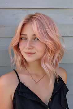 30 Amazing Rose Gold Hair Color Ideas for a Flawless Finish. Looking for amazing rose gold hair color ideas? Explore these mesmerizing hues and achieve a flawless finish for your hairstyle! Get ready to shine with your picture-perfect hair color! Hair Colors For Blue Eyes