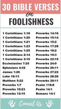 a poster with the words bible verses on it