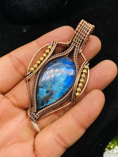 Rare Blue Flash Labradorite Copper Pendant/ Labradorite Gemstone Copper Wire Wrap Pendant Jewelry/ Gift Pendant/ Oxidize Polish Pendant  Use 70FORYOU Coupon Code For Get 70% Off On All Items  Handmade Copper Chain Size 18-20 - 22 Centimeter https://www.etsy.com/in-en/listing/1166071577 Welcome to our little shop, where you can find handmade copper wire jewelry and more, for you and your loved ones. We do accept custom orders also, kindly message us for more. Rare Blue Flash Labradorite Gemstone Blue Labradorite Jewelry With Gemstone Beads, Blue Labradorite Gemstone Beads Jewelry, Blue Labradorite Beaded Jewelry, Handmade Blue Labradorite Gemstones, Artisan Blue Labradorite Necklace, Blue Labradorite Jewelry With Natural Stones, Blue Labradorite Wire Wrapped Jewelry, Blue Labradorite Gemstone Jewelry, Blue Labradorite Jewelry For Jewelry Making