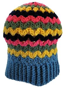 Malani Beanie - Wuitusu Hand Knitted Multicolor Crochet Hat In Cotton Yarn, Hand Knitted Multicolor Crochet Hat In Yarn, Hand Knitted Multicolor Crochet Hat, Multicolor Hand Knitted Crochet Cotton Hat, Multicolor Hand-knitted Crochet Cotton Hat, Handmade Hat Knitting Pattern For Winter, Handmade Yarn Knitting Pattern For Winter, Multicolor Hand Knitted Crochet Hat, Handmade Winter Knitting Pattern In Yarn