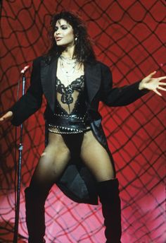 Denise Vanity Matthews Apollonia Kotero, Black Musicians, Celebrity Boots, Heavy Metal Girl, Celebrity Prints