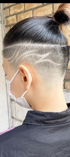 Undercut Tattoos, David Tattoo, Shaved Side, Tiktok Hair, Hair Barber