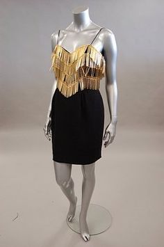 Dress Franco Moschino, 1990s Kerry Taylor Auctions Metallic Fashion, Pin Head, Moschino Dress, That Dress, Metal Fashion, Jeremy Scott, Fashion Over 50, 90s Fashion