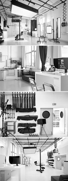 black and white photographs of different types of furniture