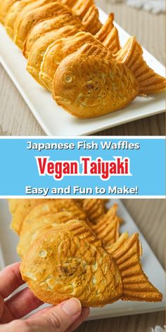 japanese fish waffles vegan taiyaki is easy and fun to make