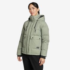 Women's Frostine Down Jacket | Eddie Bauer Fashion Wear, Eddie Bauer, Down Jacket, Color Options, How To Wear, Color