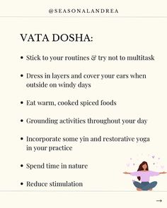 The spring season is connected to the Kapha dosha. Each dosha has unique energies and qualities swirling around. Remember we have all three dosha types within us in varying amounts. Ayurveda is very intuitive in nature and often we just need to slow down to discover what we need to find our balance. If you want to dive deeper with this topic tune into this weeks Peaceful Power Podcast solo episode. What dosha are you needing to balance this season? #ayurvedalfiestyle #kaphaseason #spr... Doshas Ayurveda, Dosha Types, Kapha Dosha, Vata Pitta, Pitta Dosha, Ayurveda Life, Ayurveda Yoga, Spring Season, Slow Down