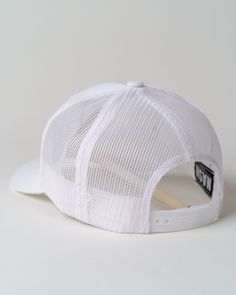 This bad boy goes with just about anything! This one's a fan favorite from the guys and the gals! It features a beautiful white 3-D stitch on our favorite white trucker. 6 Panel Unisex Mid-Profile Structured Pre-Curved Visor Adjustable Snapback Closure White Trucker Hat For Streetwear, White Trucker Hat With Mesh Back And Curved Bill, White Mesh Trucker Hat For Spring, White Breathable Trucker Hat, White Trucker Hat For Summer Streetwear, White Trucker Hat For Summer, White Mesh Trucker Hat With Curved Bill, Casual White Trucker Hat With Mesh Back, White Curved Bill Trucker Hat For Baseball Season