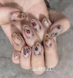 You Again, Nail Spring, Nail Picking, Beauty Nails Design, Cute Gel Nails, Flower Nail, Looking Forward To Seeing You, Flower Nails, Nails Design