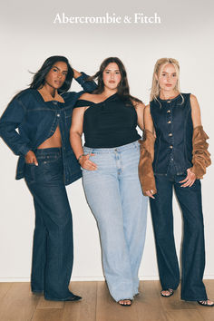 This spring is all about the perfect pair: you + Abercrombie denim. From barrel and baggy jeans to straight jeans, this is women’s denim made to fit just right—and made to pair with your favorite going out tops all season long. Nothing Can Stop Me, 25th Bday, Clothing Aesthetics, Andy Samberg, Jeans Mid Rise, Fits Inspo, Going Out Tops, High Waisted Jeans, Do Everything