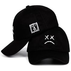 Item Type: Baseball Caps Gender: Unisex Strap Type: Adjustable Hat Size: One Size Color: Black Lil Peep Merch, Terno Slim Fit, Estilo Cyberpunk, Hip Hop Cap, Moda Streetwear, Hat Embroidery, Style Japonais, Cap Men, Baseball Caps Mens