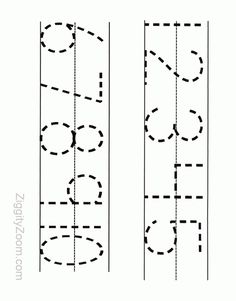 the letter s is made up of dotted lines and dots, which are drawn in different directions