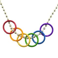 New Without Tags. Gay Pride Freedom Rings Necklace* Includes Ball Chain That Is 18" Inches Long (Chain May Vary Slightly). * Made Of Aluminum Ball Chains And Anodized Steel Rings (Approx 0.75 Inches). High Quality Lgbt Necklace - Gay, Lesbian Bisexual And Transgender Accessories! Fine And Fabulous Lgbt Rainbow Pride Jewelry!* Browse Our Poshmark Store, Or Search "Pride Shack" On Poshmark For Many More Beautiful Styles! Buy This Wonderful Item And Show Your Glbt Pride And Support For Gay Marriage Pride Jewelry, Rings Necklace, Gay Marriage, Lgbt Pride, Rainbow Pride, Long Chain, Steel Ring, Gay Pride, Ball Chain