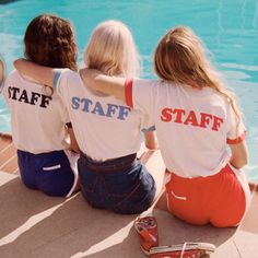 Camp life is the best life. #CampCounselors #SummerCamp #Odyssey 70s Inspired Fashion Summer, Camp Fashion, Camping Desserts, Loona Kim Lip, Retro Camping, Fashion 70s, Camping Aesthetic, 70s Inspired Fashion