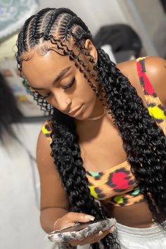 fulani braids, elegant hairstyles, chic look Stitch Braid, Short Box Braids Hairstyles, Box Braids Hairstyles For Black Women, Protective Hairstyles Braids, Braids With Extensions, Cool Braid Hairstyles