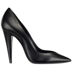 The Yves Saint Laurent Decollete Era Pumps are a stylish and sophisticated choice crafted from premium, smooth black leather. The timeless silhouette offers a comfortable and secure fit, perfect for long days at the office or a night out with friends. Brand: Yves Saint Laurent Product: Decollete Era Pumps Colour: Black Heel: 11 Cm Material: Smooth Leather Condition: Pristine; New Or Never Worn Accompanied By: Yves Saint Laurent Box & Two Yves Saint Laurent Dustbags Saint Laurent Heels, Black Leather Pumps, Satin Pumps, Black Heel, Leather Pumps, Black Heels, Smooth Leather, Designer Shoes, Yves Saint Laurent