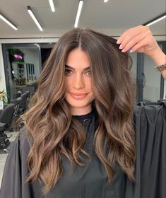 Dimensional Brunette Hair Color, Medium Brown Golden Hair, Brown Sugar Burnett Hair, Expensive Light Brunette, Natural Brown Hair With Dimension, Mid Brunette Hair, Light Brown Hair Balayage Brunettes, Low Light Brown Hair, Brunette Hair Dimension