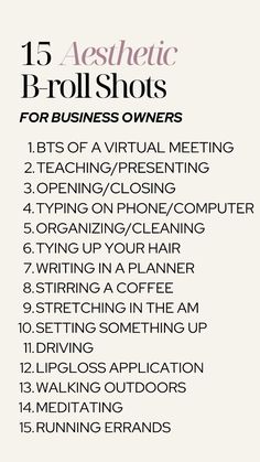 the 15 aesthetic brochure shows for business owners