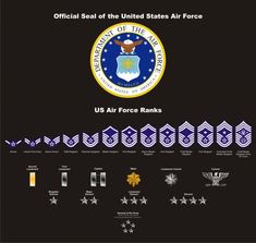 the official seal of the united states air force