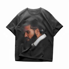 Drake Logo, Picture Icon, Grey T Shirt, Dream Style, Simple Trendy Outfits, Spring Shirts, T Shirt Diy