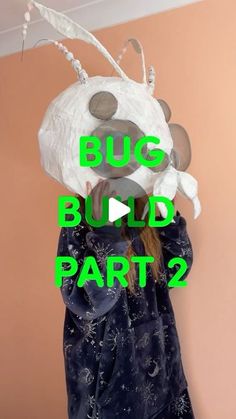 Jenna Pippin on Instagram: "Audio cut off at end sorry 😢 BUG BUILD pt. 2 EYES. Ppl asked and had cool ideas so I thought I’d go into a bit more detail about the eyes. I’m so STOKED to see my bug has found its people out there. Stay tuned for part 3 because it’s the big reveal of the full form 🦋🦋🦋🦋 PART 3 coming up!!!!! #papermache #mask #headpiece #diy #halloween #costumedesign #costume #costumedesigner #artist" Diy Halloween Eyes, Bug Costume, Headpiece Diy, Halloween Eyes, Big Reveal, Halloween 2024, Cool Ideas, Diy Halloween